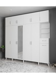 Resim Açelya Portmanto Vestiyer Beyaz M9-240 CM 