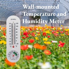 Resim FOREVERTOOL Duvar Tipi Termometre - Fahrenheit/Celsius Çift Ölçekli (-58°F ila +140°F / -50°C ila +60°C), Kolay Okunur Kadranlı, Sera, Bahçe, Ev, Teras, Mahzen için - Bitki Büyüme İzleme ve Çevresel Kontrol için İdeal, Ev Hava Takip Cihazı, Kompakt Tasarım, Yüksek Hassasiyetli Alet, Sıcaklık Göstergesi, Sera Sahipleri, Dış Mekan Sıcaklık Ölçer, Dayanıklı Yapı, Hava İstasyonu, Tarım Profesyonelleri 