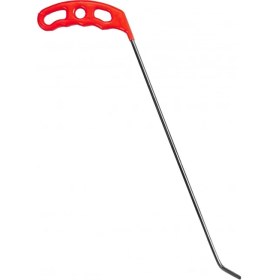 Resim 31 cm 5 mm Çap Sağlı Sollu Tek Kıvrımlı Sağ Boyasız Göçük Düzeltme Çubuğu, Pdr Çubuk - S6-03 