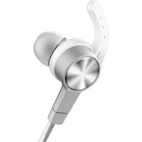 Resim Syrox S32 Mıknatıslı Kulakiçi Spor Kulaklık Bluetooth V5.0 Beyaz-Gri Ergonomik Tasarım 