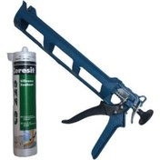 Resim Ceresit Silikon Tabancası Ve 1 Adet Beyaz Silikon 