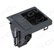 Resim Bozuk Para Kutusu Orta Konsul Karbon Fiber Siyah Bmw E46 98 06 Dpmah 