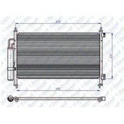 Resim Klima Radyatoru Kondenser Honda Civic 2005- 640X310X16 504608273 