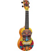 Resim Mahalo MA1TK Art Series Soprano Ukulele (Tiki) 