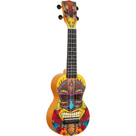 Resim Mahalo MA1TK Art Series Soprano Ukulele (Tiki) 