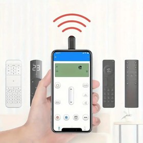 Resim 1 adet Akıllı Kızılötesi Uzaktan Kumanda Adaptörü - USB OTG Kablosuz IR Blaster, Veri Aktarımı, 0-5W Güç Aralığı, Dayanıklı Plastik, Pil Gerektirmez, Kolay Kurulum, TWS Cihazı için Akıllı IR Uzaktan Kumanda 