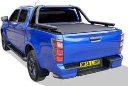 Resim OMSA Isuzu D-Max Kobra Roll Bar Çap:76 Siyah 2021 ve Sonrası 