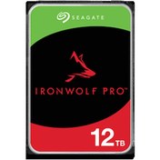 Resim Seagate IRONWOLF PRO 12 TB 7200RPM 256MB SATA3 550TB/Y RV NAS (ST12000NT001) 