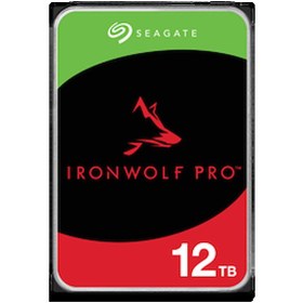 Resim Seagate IRONWOLF PRO 12 TB 7200RPM 256MB SATA3 550TB/Y RV NAS (ST12000NT001) 