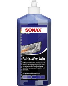 Resim Sonax Renkli Nano Parlatıcı Ve Koruyucu Cila Mavi 500 Ml 