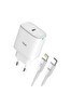 Resim Linktech LSC-C313 Safe Type-C Lightning Kablolu 30W Hızlı Şarj Aleti 