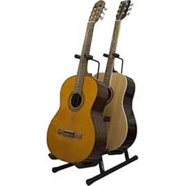 Resim MarkEntegra Presto Çiftli Sap Dayamalı Gitar Sehpası Standı 