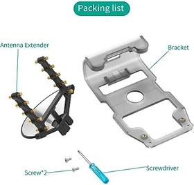 Resim Anten sinyal aralığı Booster DJI MINI 3/MINI 3 Pro RC uzaktan kumanda ile ekran, drone Conrtoller sinyal aralığı genişletici aksesuarları 