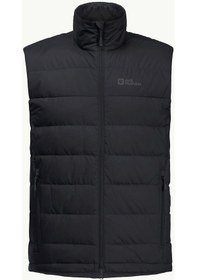 Resim Jack Wolfskin Ather Down West Erkek Kaz Tüyü Yelek-1207691blk 001 