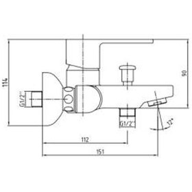 Resim Eca Nita Banyo Bataryası+t-may Banyo Lidya Oval Tepe Duş Takımı S Krom 