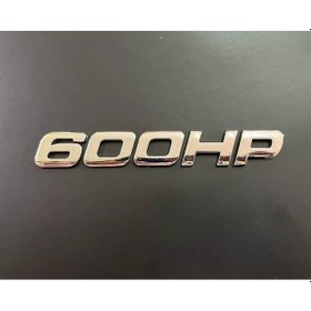 Resim 600 Hp Krom Bagaj Yazısı 3m 3d Abs Mercedes B 