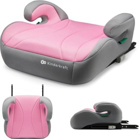 Resim I-Boost Oto Koltuğu, I-Size, 135-150 cm, 9-12 Yaş - Pembe 