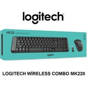 Resim Logitech Klavye Mk220 Kablosuz Q 