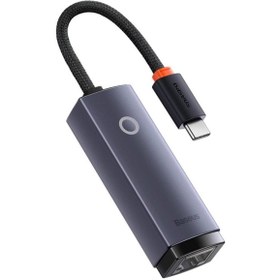 Resim Baseus Lite Series 1000Mbps Usb To Rj45 Ethernet Lan Port Adaptör-Gri Diğer