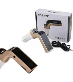 Resim CARG7 Fm Transmıtter Modülatör Bluetooth Sd/usb Car-G7 