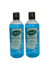 Resim Fresh Doğal Çiçek Özleri Doğal Gliserin Duş Jeli Deniz Minerali Koku Tazeleyici Etki 2 Adet X 500ml Diğer 