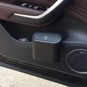 Resim Trakmats Mazda 3 2014-2015-2016-2017-2018-2019 Bükülebilir Sap Mekanizmalı,araba Güneşlik Şemsiye / Araç Içi Oynar Kapaklı Çöp Kovası 