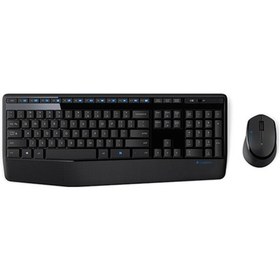Resim Logitech Mk345 Q Kablosuz Usb Siyah Multimedya Klavye/mouse Set 920-006514 