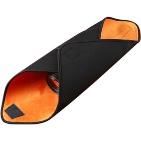 Resim Sones Yüz Katlamalı Kumaş Fotoğraf Makinesi Slr Astar Lens Çantası Kalınlaştırıcı Sarılmış Kumaş Artı Kadife, Boyut: 45x45cm Turuncu 