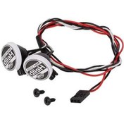 Resim Dancemonkey Rc Araba Led Işık Kiti, 2 Adet Abajur Beyaz Işıklar, 5.5-11 V, Dekorasyon Ortak Led'leri, Round, Rc Aksesuarları 