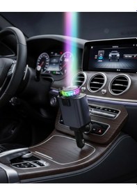 Resim Araç Çakmak Girişli Şarj Cihazı Nemlendirici Ve Aromaterapi Özellikli 