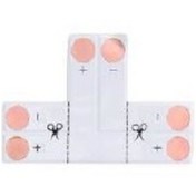 Resim T Köşe Led Konnektörü -led Bağlantı Konnektörü 1 Adet 