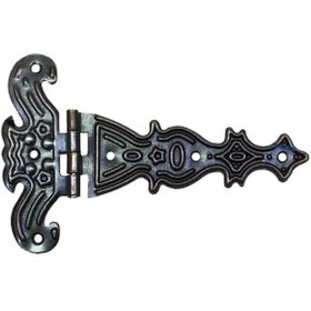 Resim Skygo Dekoratif, Sac Tek Kuyruklu Menteşe - 69x102 mm, Büyük, Eskitme, 1 Adet 