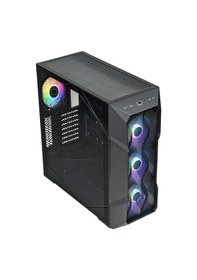 Resim Cooler Master MasterBox TD500 V2 Siyah ARGB USB 3.2 Tempered Glass ATX Mid Tower Kasa 