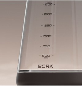 Resim Bork Su Isıtıcısı, 5 Sıcaklık Modu, Sıcak Tutma Fonksiyonu, Lcd Ekran Su Isıtıcılar Kahverengi 189443703 