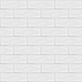 Resim Armada Çini 7x21 Cm Gölgeli Beyaz Çini Seramik 