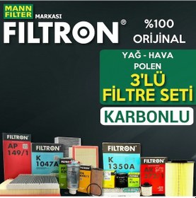 Resim Opel Astra H 1.3 Cdti Filtron Filtre Bakım Seti 2005-2013 3K 553226887 