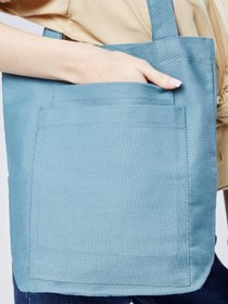 Resim Çınar Bez Çanta İki Bölmeli Gabardin Bez Çanta - Standart / Standart 