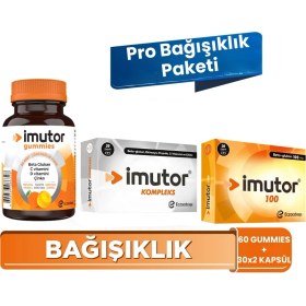 Resim İmutor Imutor Gummies & Imutor Kompleks Kapsül & Imutor 100 - Beta Glukan - Pro Bağışıklık Paketi 