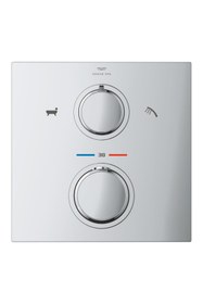 Resim Grohe Allure 2 Yönlü El Duşu/Banyo Dolgusu İle Ankastre Kurulum İçin Termostat 19446002 