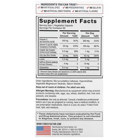 Resim Force Factor Eye Health Lutein Zeaxanthin Saffron Copper 60 Vegetable Caps 