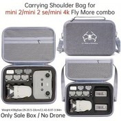 Resim Gaojunshop01 Porseejie Djı Mini 2 Se 4k Çok Fonksiyonlu Drone Çantası Kırmızı Astarlı 