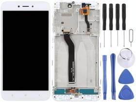 Resim Xiaomi Redmi ile Uyumlu Redmi GO Lcd Ekran Dokunmatik Full Çıtalı Beyaz 