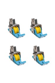 Resim Sanayi Düz Dikiş Makinası Rulmanlı 1/8 - 3/16 Fitil Kordon Ayak Sağ Sol Set 