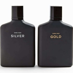 Resim Zara Man Sılver Edt 90 ml Man Gold Edt 90 ml Edt Erkek Ikili Parfüm Seti 20210012999993-57 