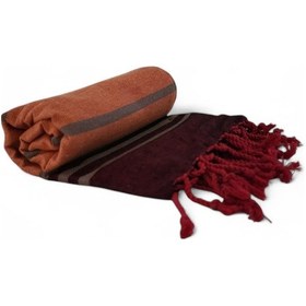 Resim Peştemal Narin Turuncu Turuncu 