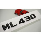 Resim ML 430 Bagaj Parlak Siyah ABS 3M 3D Yazı Logo ORJİNAL ÜRÜN AYNI GÜN ÜCRETSİZ KARGO