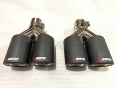 Resim Akrapoviç Egzoz Dual 89 mm 