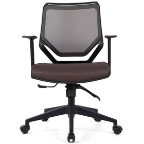 Resim Moreno Antrasit Fileli Pls Çalışma Koltuğu Ofis Koltuğu Kahverengi 