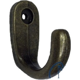 Resim Büyük Tekli Fincan Askı, Dekor Askısı - Antik, 100 Adet, 12x23x30 Mm Çok Renkli 