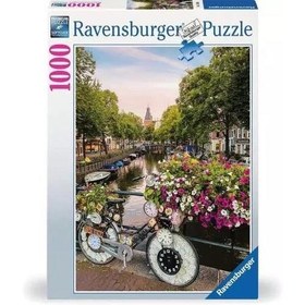 Resim Ravensburger 1000 Parça Puzzle Amsterdam 175963 